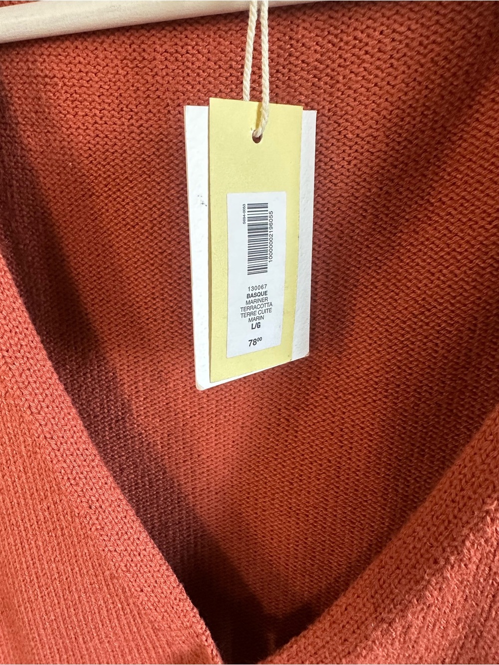 Aritzia Wilfred basque sweater vest terracotta - Picture 6 of 7